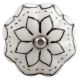 Black Lotus Ceramic Melon Wine Stopper